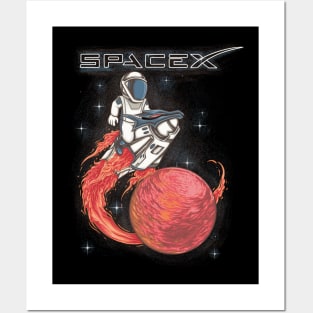 space x Posters and Art